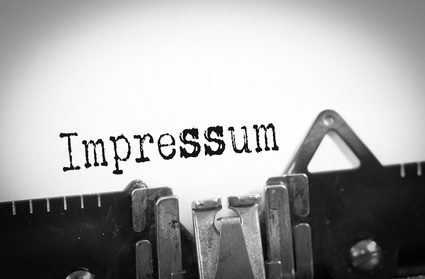 Impressum Websites